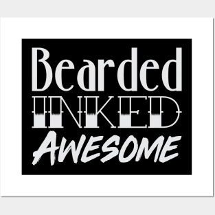 Bearded Inked Awesome Posters and Art